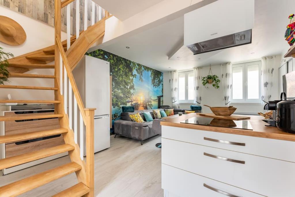 Apartament Casa Inca Calais - Duplex Soleil Latino - Parking Free, Station Zewnętrze zdjęcie