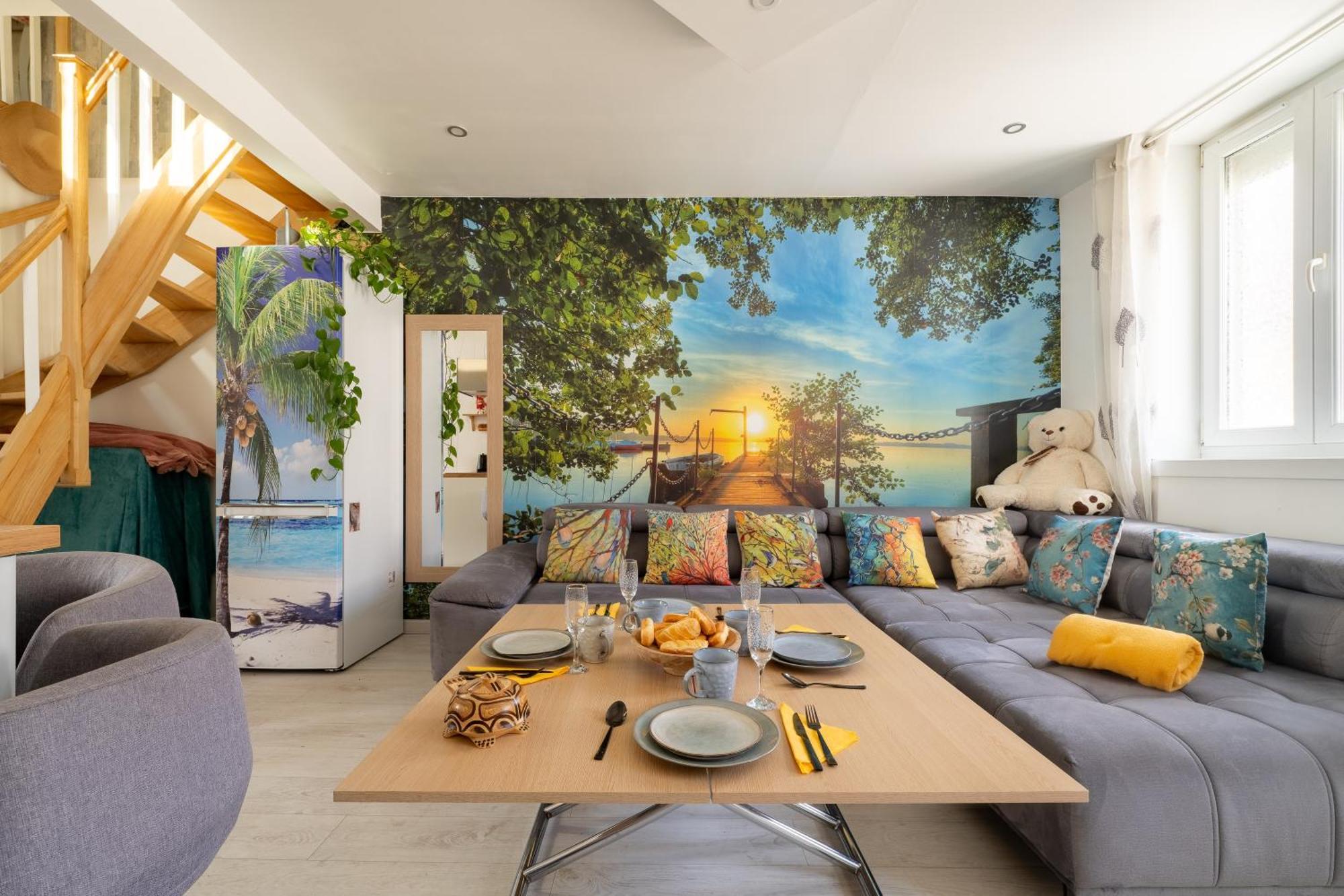 Apartament Casa Inca Calais - Duplex Soleil Latino - Parking Free, Station Zewnętrze zdjęcie