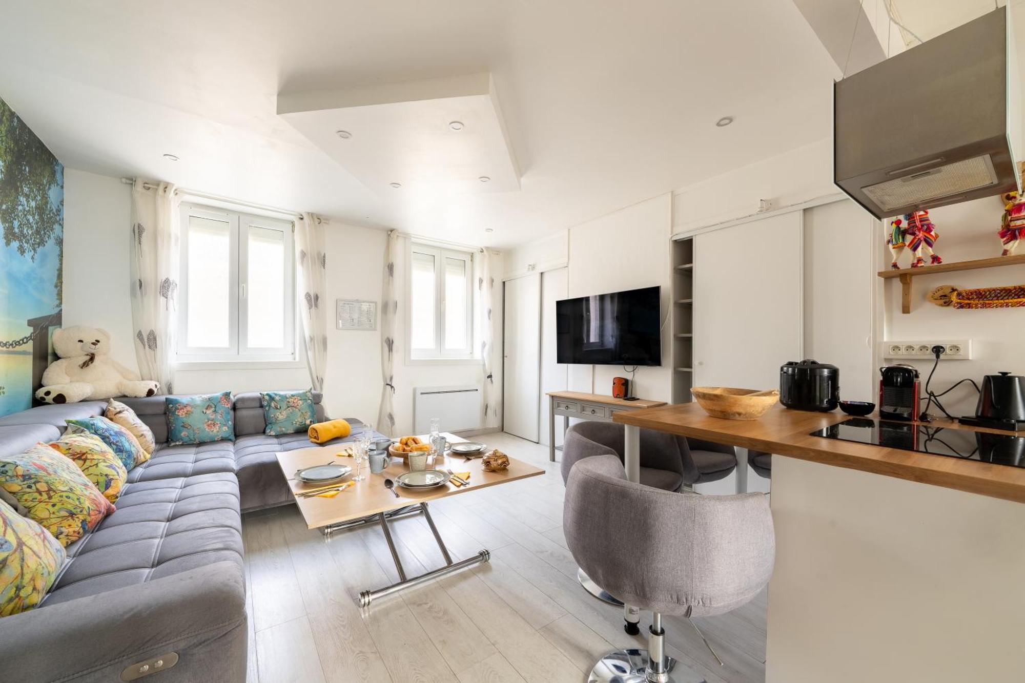 Apartament Casa Inca Calais - Duplex Soleil Latino - Parking Free, Station Zewnętrze zdjęcie