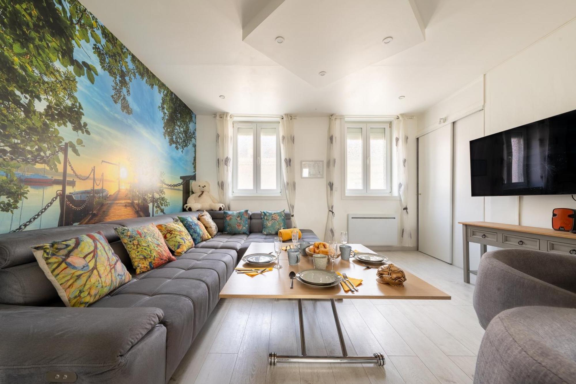 Apartament Casa Inca Calais - Duplex Soleil Latino - Parking Free, Station Zewnętrze zdjęcie