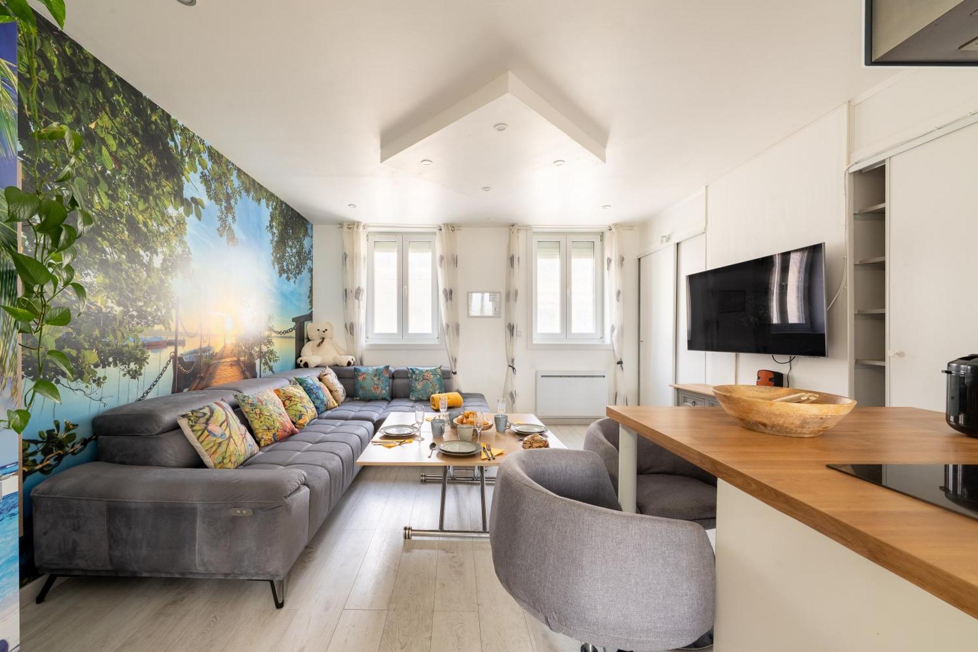Apartament Casa Inca Calais - Duplex Soleil Latino - Parking Free, Station Zewnętrze zdjęcie